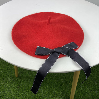 Chapeau de peintre pour femme, automne-hiver