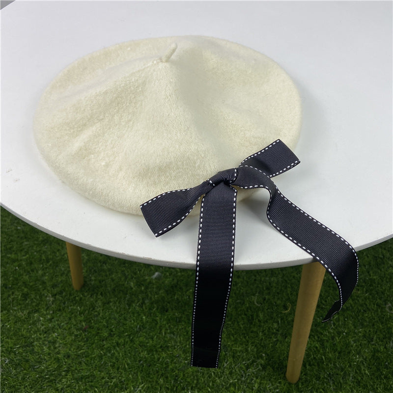 Chapeau de peintre pour femme, automne-hiver