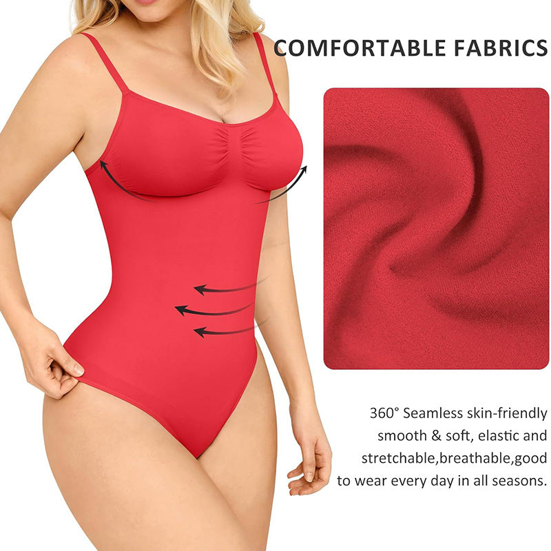 Seamless Sculpting Corset Shapewear – Tummy Control, Waist Trainer & Booty Lift Body Shaper (All-Season Comfort)