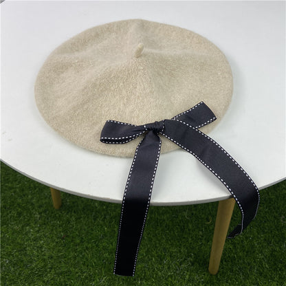 Chapeau de peintre pour femme, automne-hiver