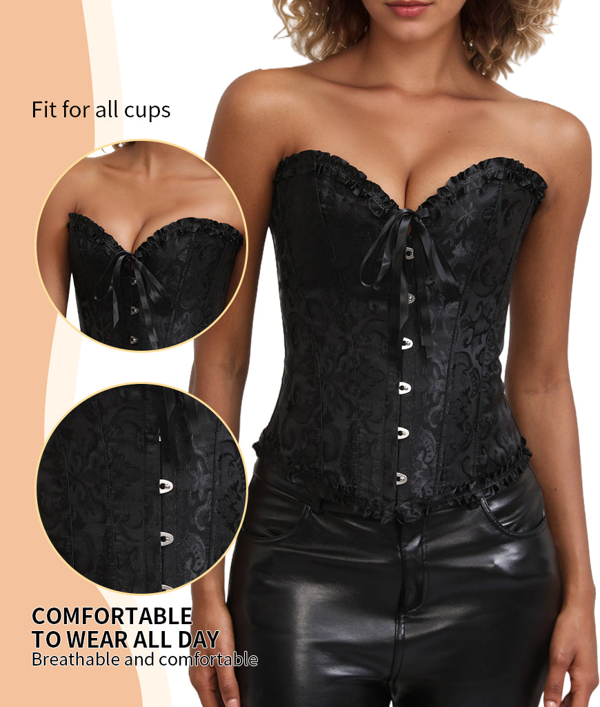 Bustier Corset Femme Push-Up