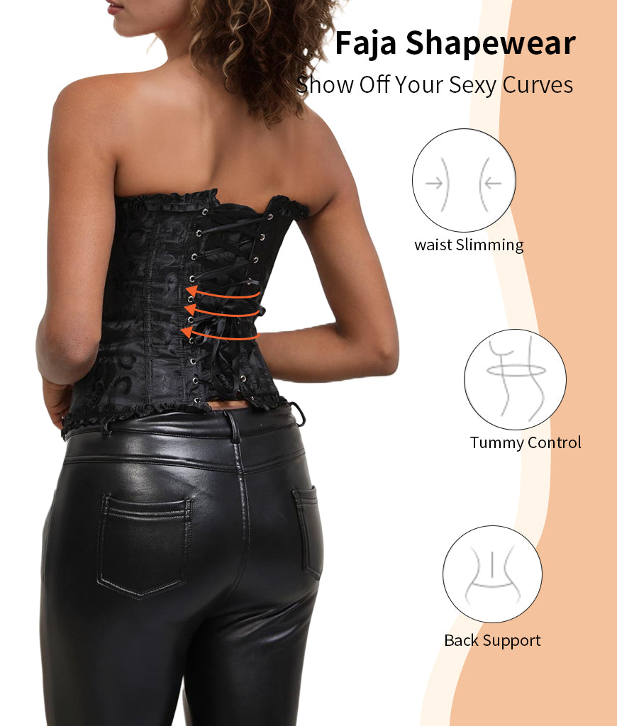 Bustier Corset Femme Push-Up