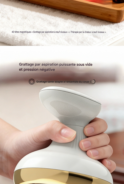 brosse électrique pour méridiens – Massage abdominal à domicile .