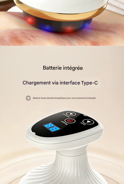 brosse électrique pour méridiens – Massage abdominal à domicile .