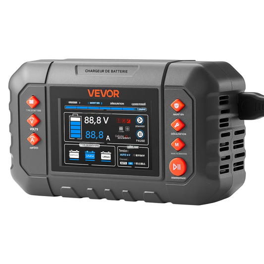 Chargeur de batterie intelligent, 25 A, 6 V / 12 V / 24 V