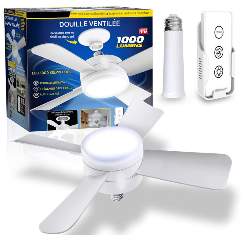 Ventilateur-plafonnier LED
