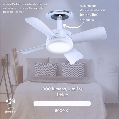 Ventilateur-plafonnier LED